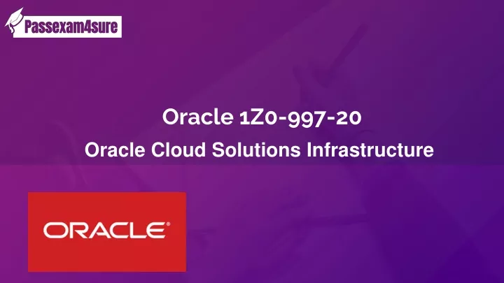 oracle 1z0 997 20