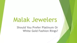 Diamond Rings For Women | Malak Jewelers