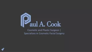 Paul A. Cook - A Highly Collaborative Professional