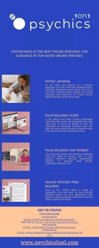 First Psychic Reading