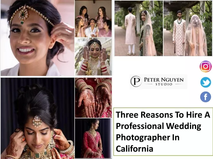 three reasons to hire a professional wedding