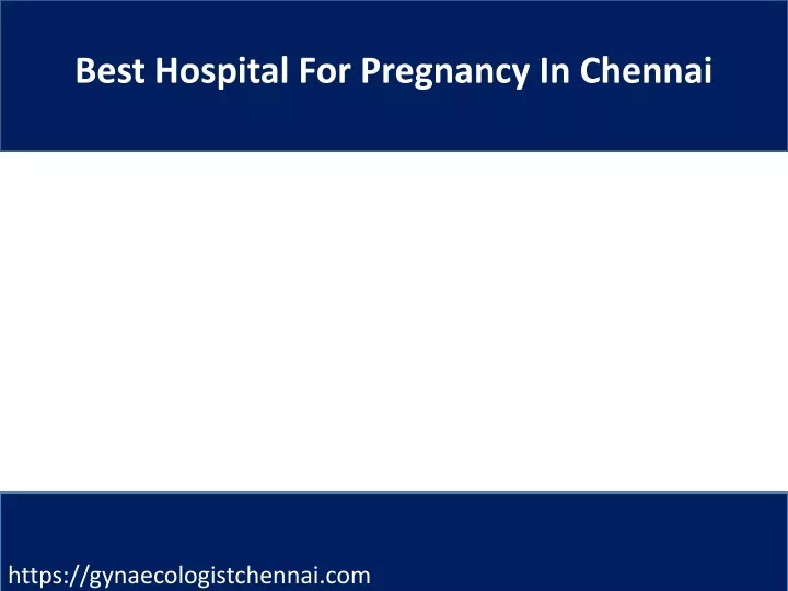 best hospital for pregnancy in chennai