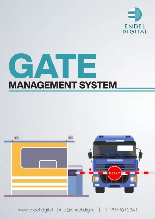 Gate Management System - Complete System to Manage Vehicle Gate Logs