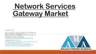 network services gateway market