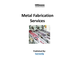 Metal Fabrication Services
