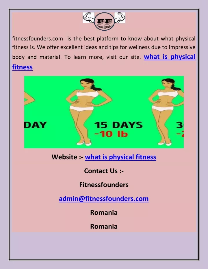 fitnessfounders com is the best platform to know