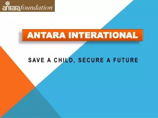 Global Foundation for Maternal Wellness | Antara Foundation