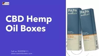 cbd hemp oil boxes