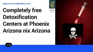Completely free Detoxification Centers at Phoenix Arizona nix Arizona