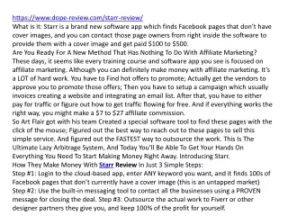 https www dope review com starr review what