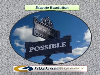 dispute resolution