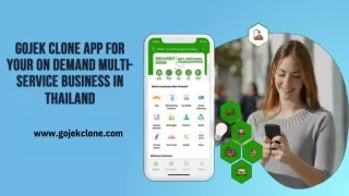gojek clone app for your on demand multi service business in thailand