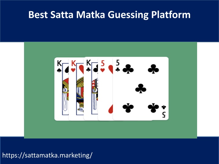 best satta matka guessing platform