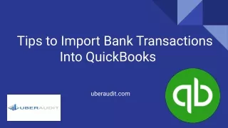 Import Bank Transactions into QB pdf