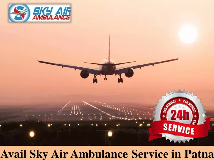 avail sky air ambulance service in patna