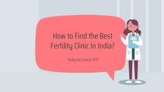 How to Find the Best Fertility Clinic In India?