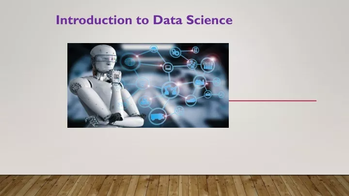 introduction to data science presentation