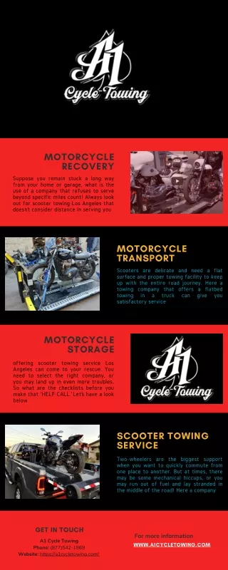 Motorcycle Towing Company