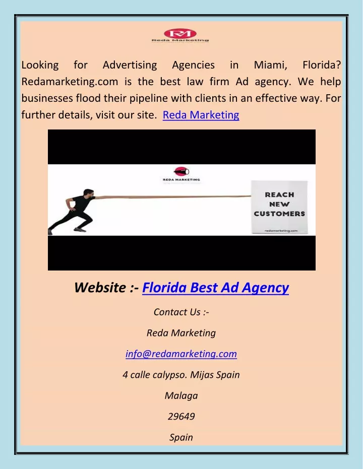 looking redamarketing com is the best law firm