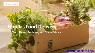 Gorillas Food Delivery