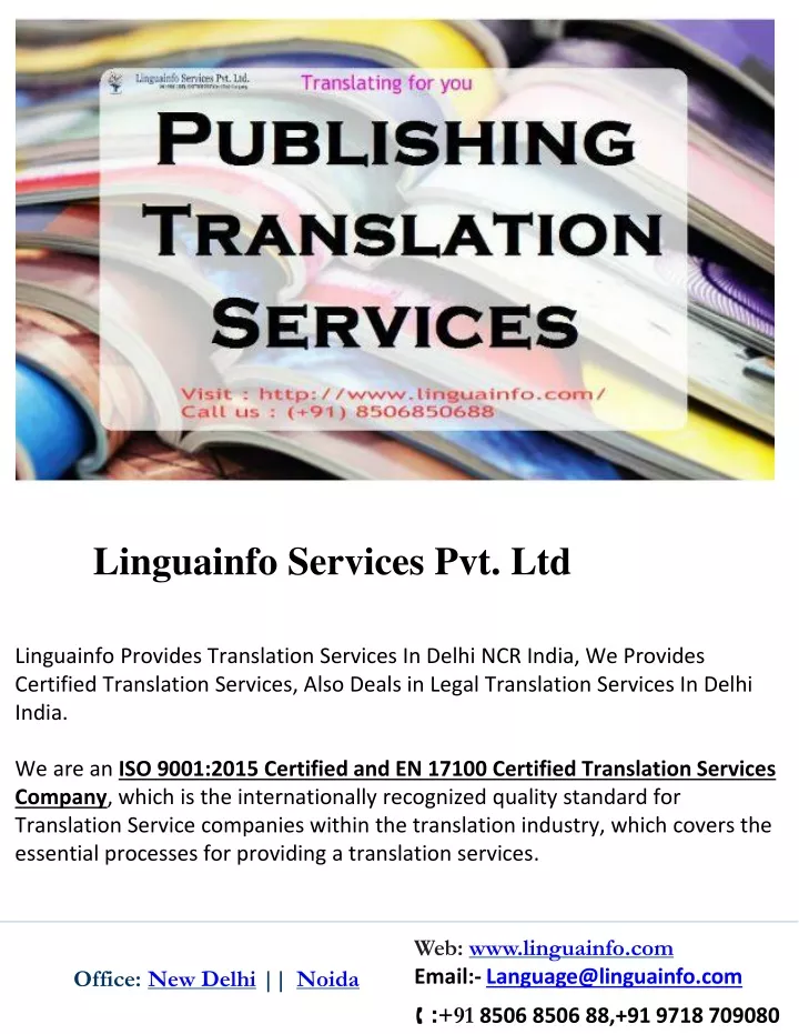 linguainfo services pvt ltd