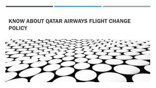 Know about Qatar Airways Flight Change Policy