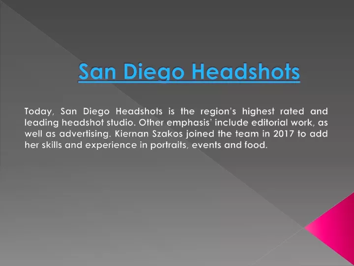 san diego headshots