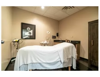 Massage room at Cincinnati's top massage spa Mitchell's Salon & Day Spa