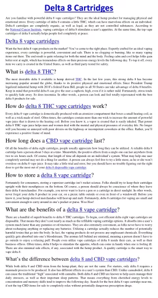 delta 8 cartridges