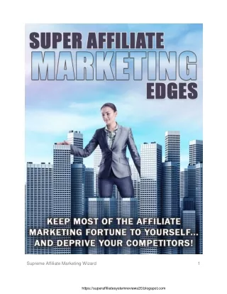 supreme affiliate marketing wizard