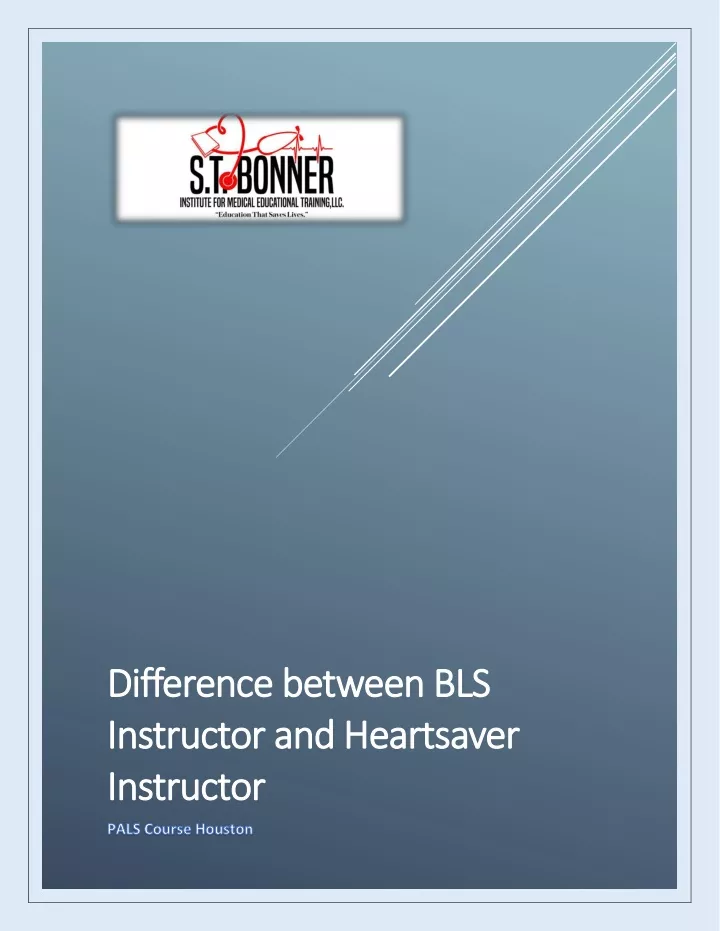 difference between bls difference between
