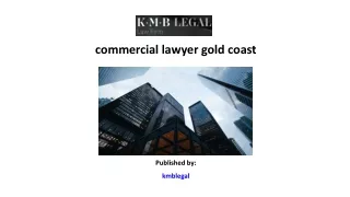 commercial lawyer gold coast