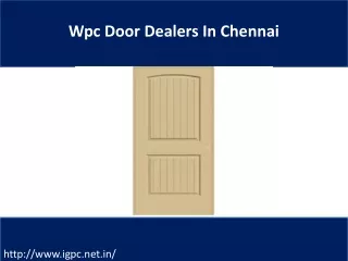 wpc door dealers in chennai