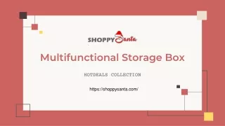 Multifunctional Storage Box Online at ShoppySanta