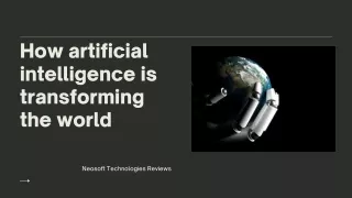 how artificial intelligence is transforming
