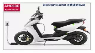 Best Electric bike & Scooter in Bhubaneswar
