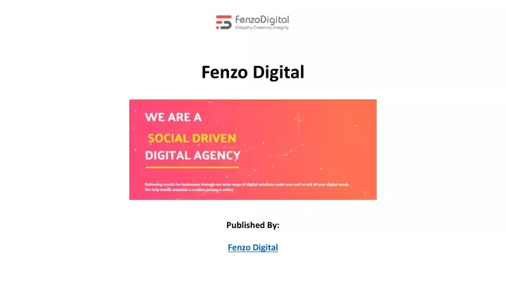 fenzo digital published by fenzo digital