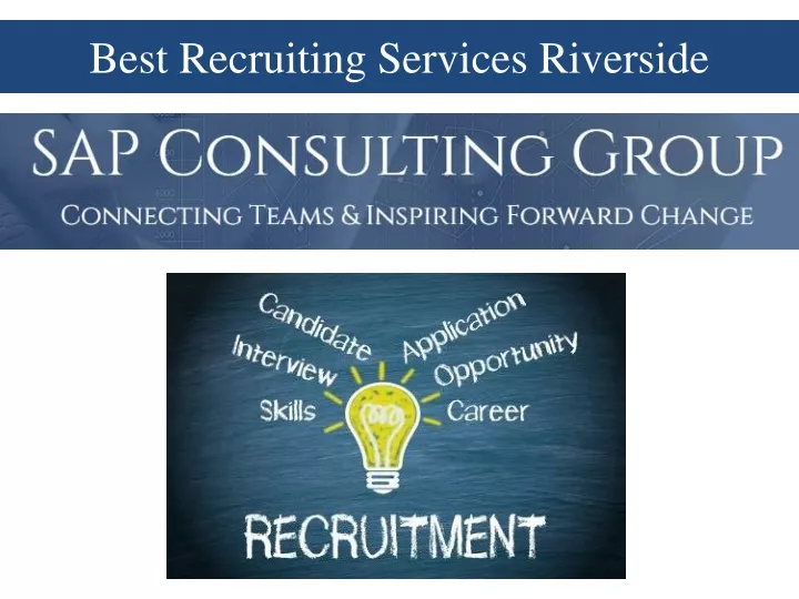 best recruiting services riverside
