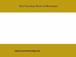 Best Neurology Doctor in Berhampur