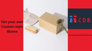 Get your own Custom style Boxes