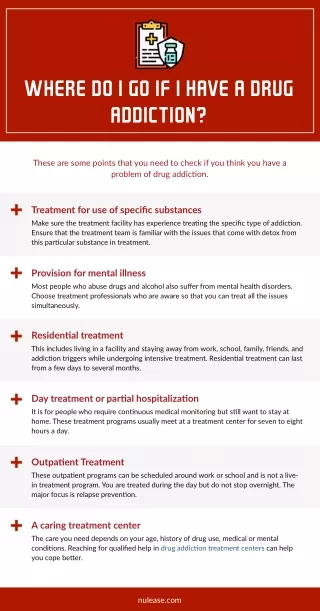 where do i go if i have a drug addiction