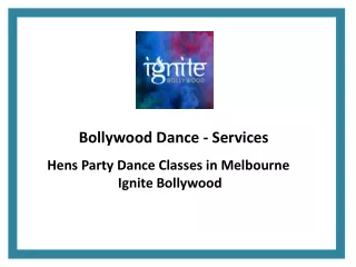 Hens Party Dance Classes in Melbourne