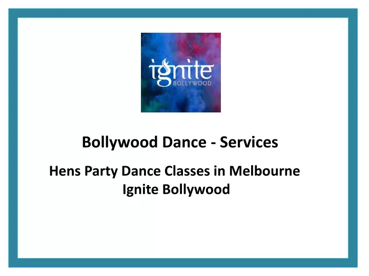 bollywood dance services