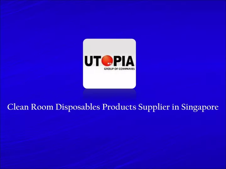 clean room disposables products supplier