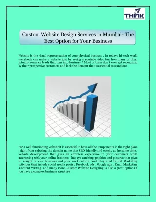 Custom Website Design Services in Mumbai