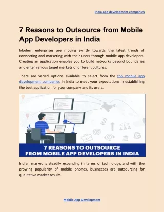 india app development companies