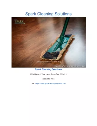 spark cleaning solutions