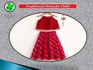 TRADITIONAL DRESS FOR CHILD