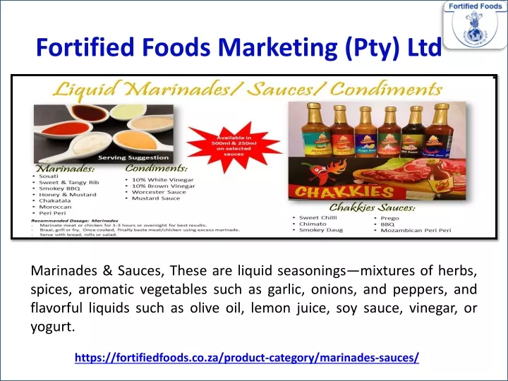 fortified foods marketing pty ltd