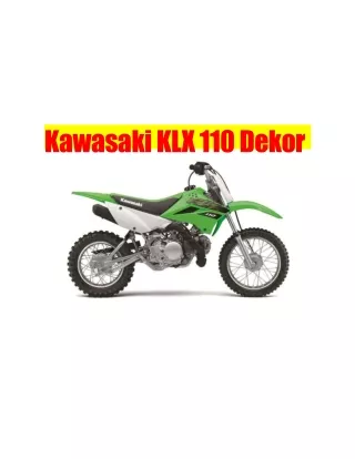 Kawasaki KLX 110 Dekor